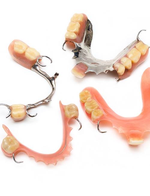 examples of partial dentures in Taylor